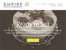 Tablet Screenshot of empirebakery.com